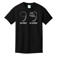 Apostrophe Vs Catastrophe. Funny Cat Pun English Grammar T Shirt Basic Youth T-shirt | Artistshot