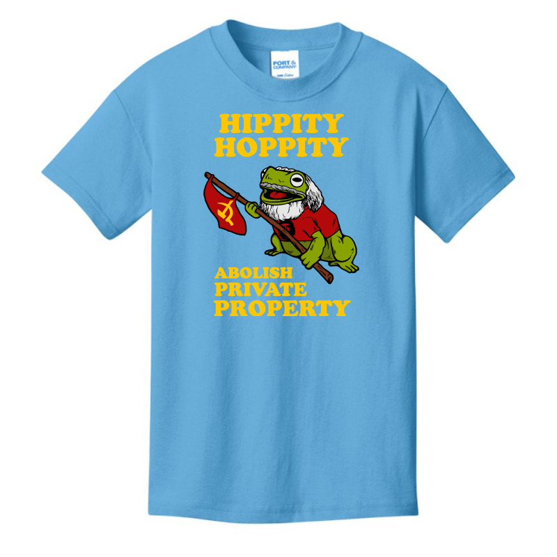 Hippity Hoppity Abolish Private Property Basic Youth T-shirt by ardylanda | Artistshot