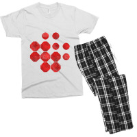 Red Dots Men's T-shirt Pajama Set | Artistshot