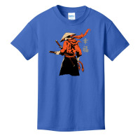 Samurai Japanese Warrior With Swords Catana Basic Youth T-shirt | Artistshot