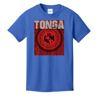 Tonga With Tongan Design And Sila Tonga T Shirt Basic Youth T-shirt | Artistshot