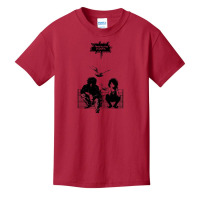 Feeding The Pigeons (black) Basic Youth T-shirt | Artistshot