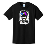 Woman Bladder Fighter  Woman Bladder Fighter Blu Basic Youth T-shirt | Artistshot