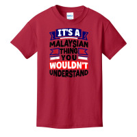 Malaysia Malaysian Flag Its A Malaysian Thing Funny T Shirt Basic Youth T-shirt | Artistshot