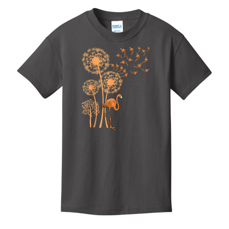 Melanin Dandelion Flamingo Black History Month Cute Blm Bird T Shirt Basic Youth T-shirt by alph0r9bang | Artistshot