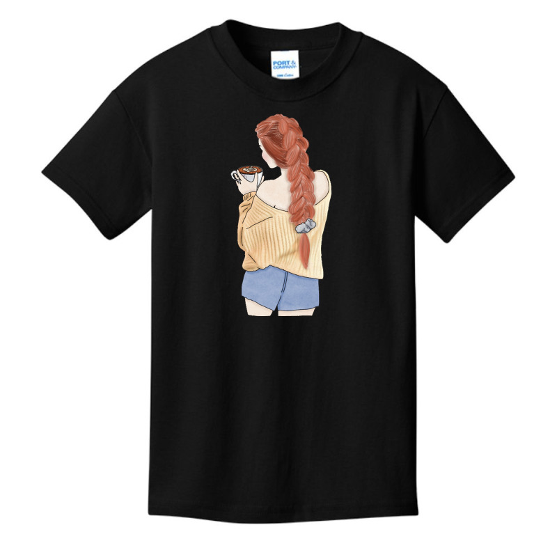 Limited Edition Coffee Girl (2) Basic Youth T-shirt by michealyoungerlk01 | Artistshot