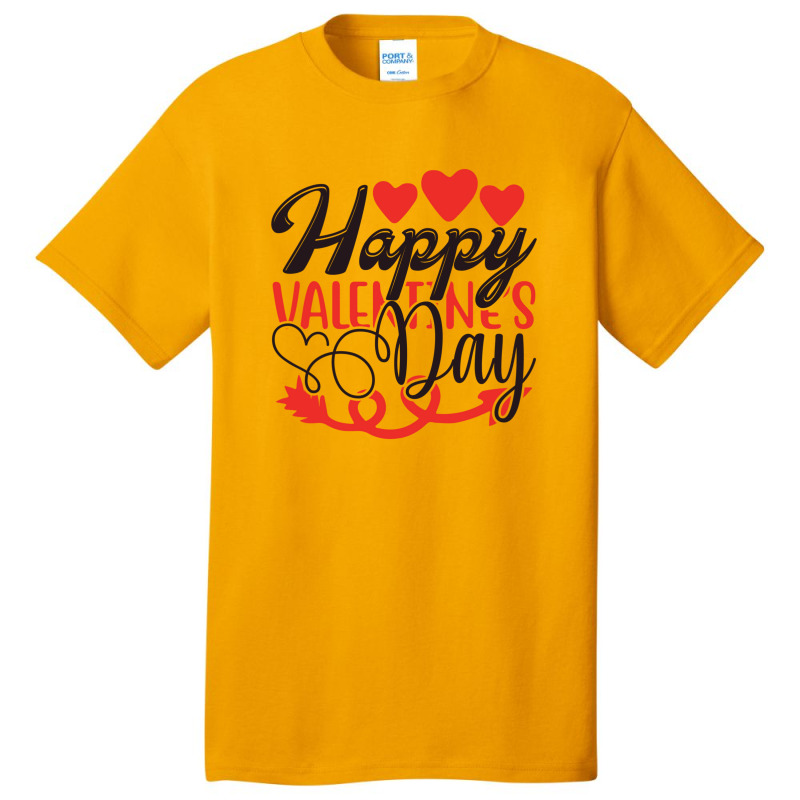 Happy Valentines Day Basic T-shirt | Artistshot