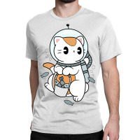 Cat Diver Classic T-shirt | Artistshot