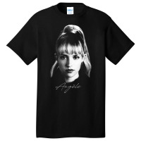 Angèle   Portrait Basic T-shirt | Artistshot