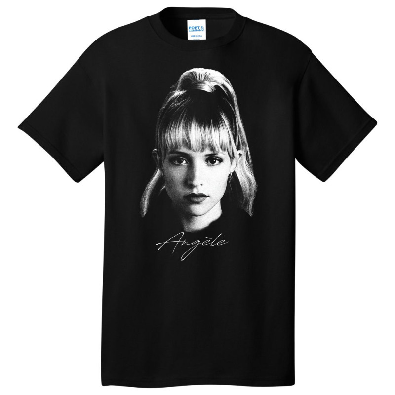 Angèle   Portrait Basic T-shirt | Artistshot