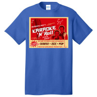 Karaoke And Roll Basic T-shirt | Artistshot