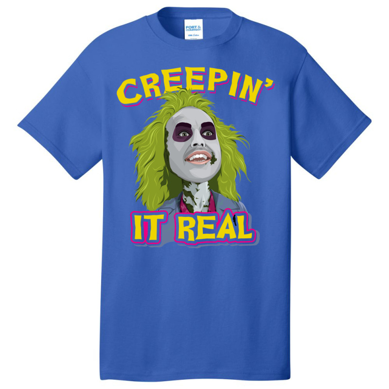 Creepin It Real Basic T-shirt by ljusikryanzp | Artistshot