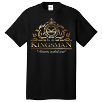 Kingsman Emblem Basic T-shirt | Artistshot