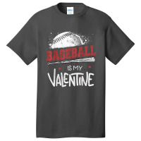 Happy Valentines Day 2020 Baseball Is My Valentine Basic T-shirt | Artistshot