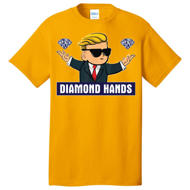 Wallstreetbets Diamond Hands Basic T-shirt | Artistshot