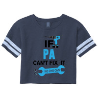 If Pa Can't Fix It No One Can Scorecard Crop Tee | Artistshot