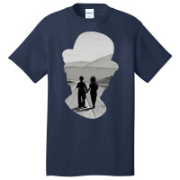 Modern Times Ending Illustration Basic T-shirt | Artistshot