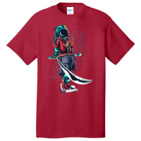 Modern Astronaut Samurai Warrior 1 Basic T-shirt | Artistshot