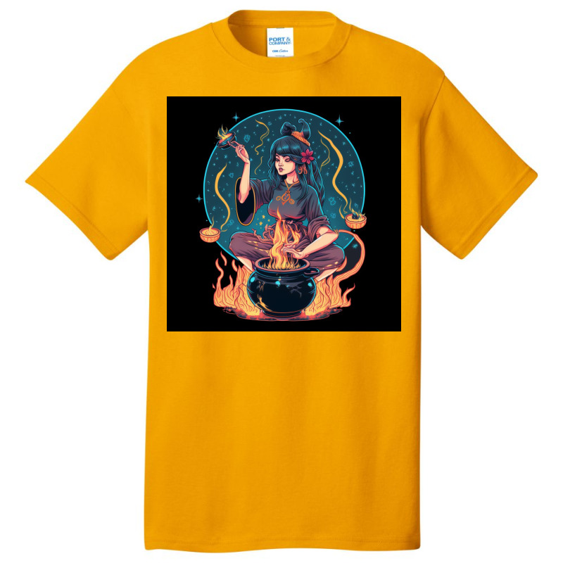 Japanesse Woman Basic T-shirt | Artistshot