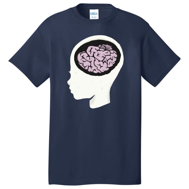 Education Concept Brain Illustration Ea Basic T-shirt | Artistshot