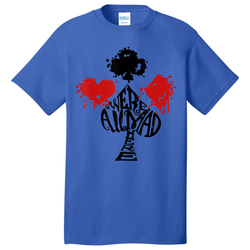 Alice In Wonderland Heart Club Diamond Spade Basic T-shirt | Artistshot