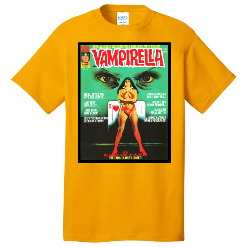 Yes! Another Great Vintage Vampirella Magazine Cov Basic T-shirt by misaamedomoz | Artistshot