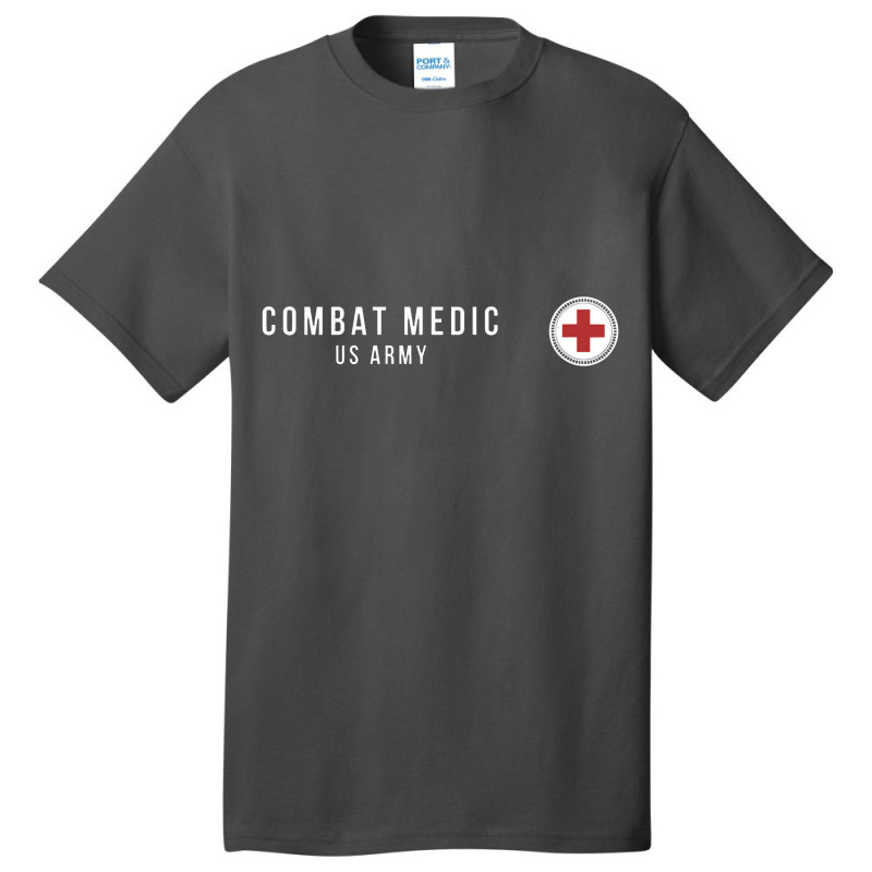 Army Combat Medic Veteran Basic T-shirt by kursinan | Artistshot