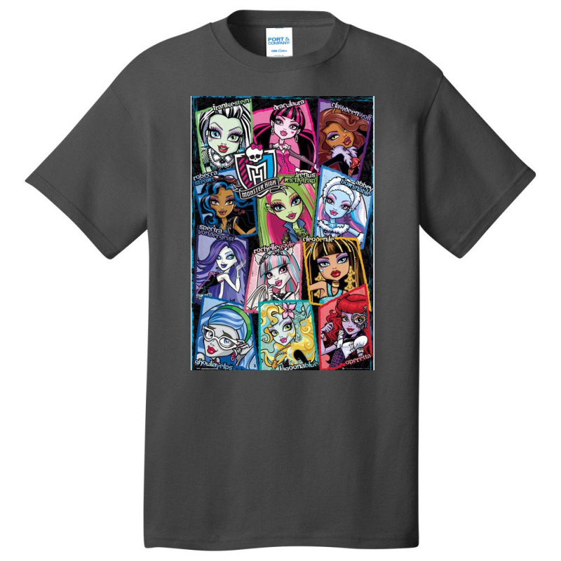 Monster High Character Basic T-shirt by ronaldojon | Artistshot