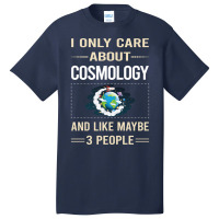 Funny 3 People Cosmology Quote Basic T-shirt | Artistshot