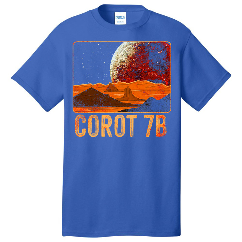 Corot7b Exoplanet Planet Aesthetic Basic T-shirt | Artistshot