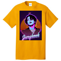 Jungkook Retro Basic T-shirt | Artistshot