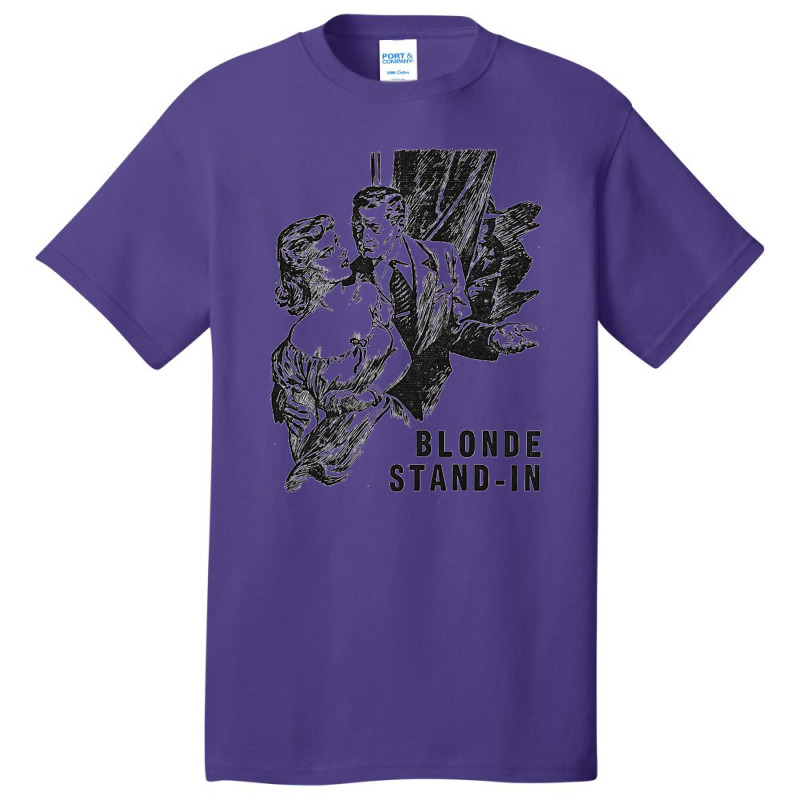 Blonde Stand In Basic T-shirt by fujiogathb | Artistshot