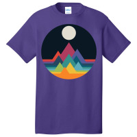 Whimsical Mountains Basic T-shirt | Artistshot