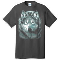 Wolf Face 1 Basic T-shirt | Artistshot