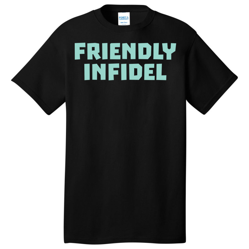 Friendly Infidel Aesthetic Basic T-shirt | Artistshot