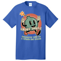 Existential Dread Retro Cartoon Bomb Grenade Nihil Basic T-shirt | Artistshot