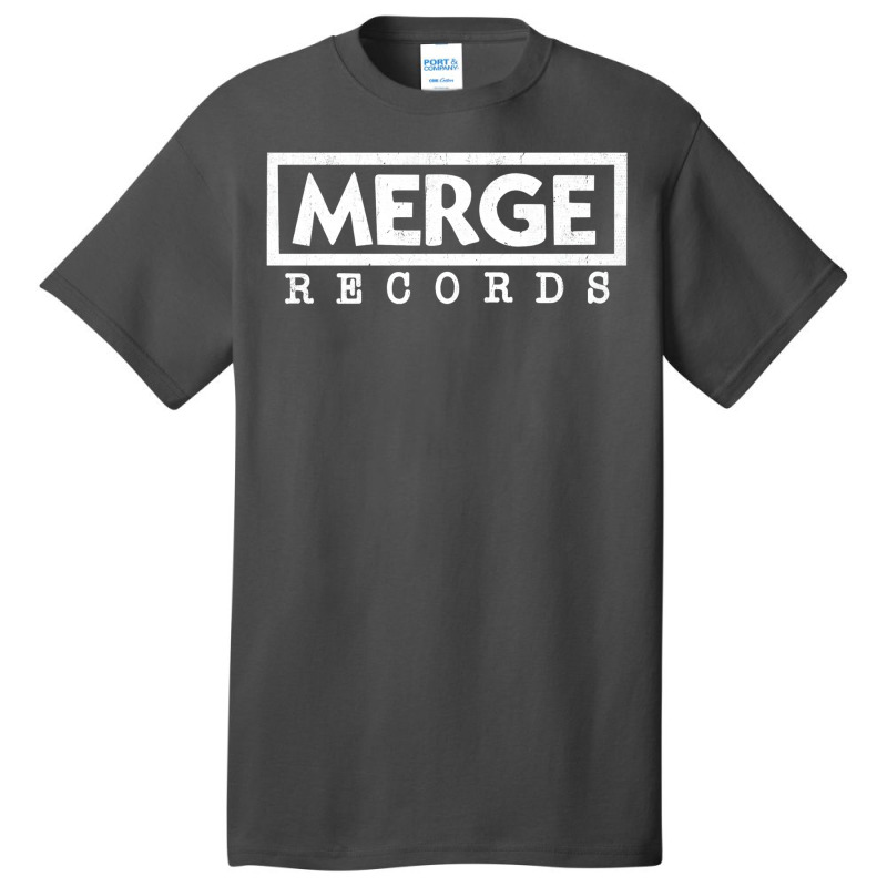 Merge Records Basic T-shirt by dallycoplina | Artistshot