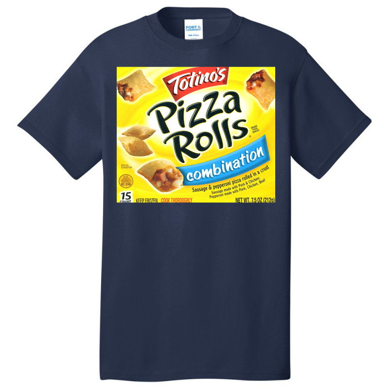 Pizza Rolls Combination Basic T-shirt by dallycoplina | Artistshot