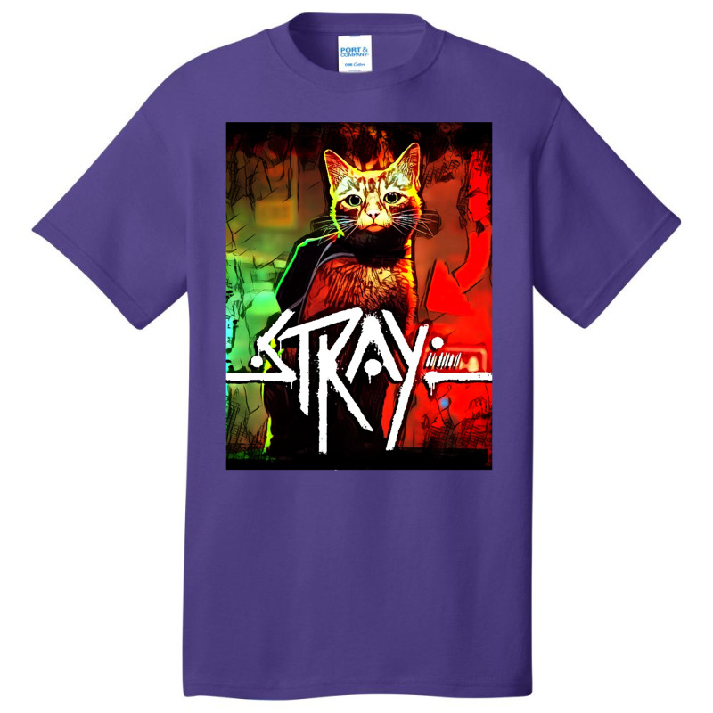 Stray Game1 Basic T-shirt by dallycoplina | Artistshot