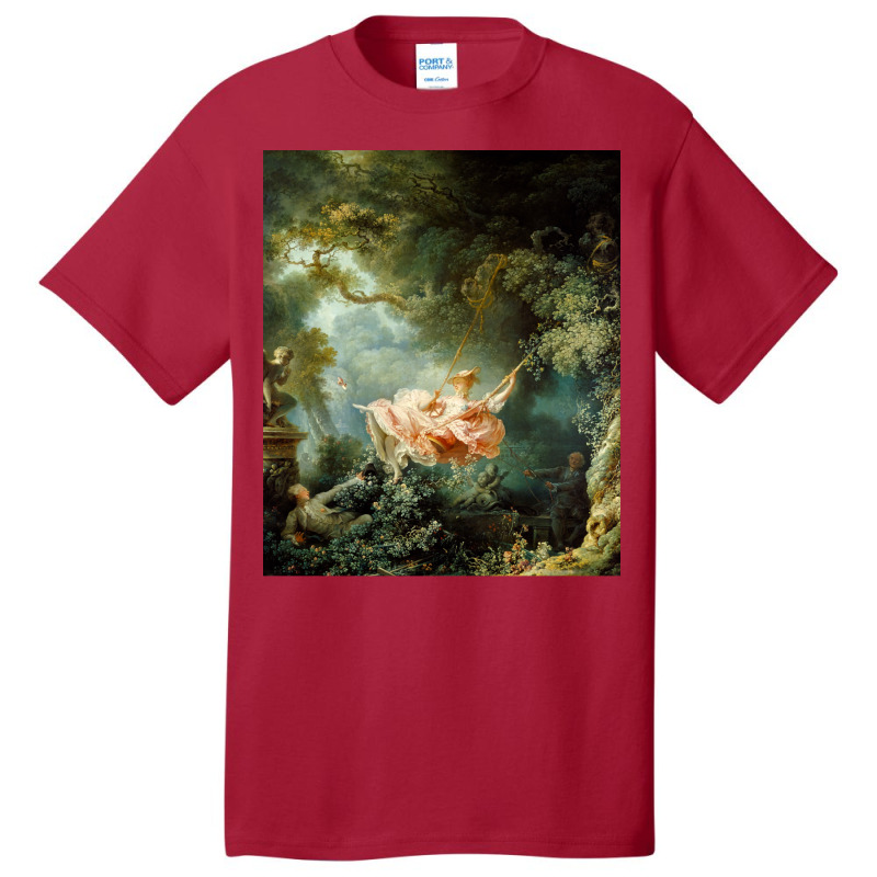 The Swing Jean Honore Fragonard Basic T-shirt by dallycoplina | Artistshot