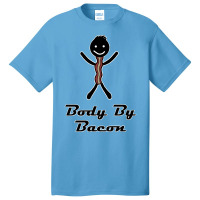 Body By Bacon Yellow Basic T-shirt | Artistshot