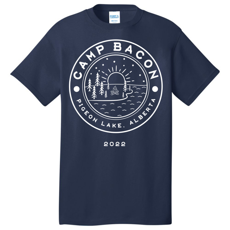 Camp Bacon 2022 White Small Basic T-shirt | Artistshot