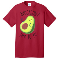 Avocadont Talk To Me Blue Basic T-shirt | Artistshot