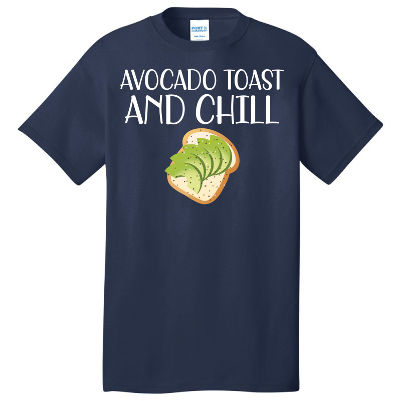 Avocado Toast And Chill Stars Basic T-shirt | Artistshot