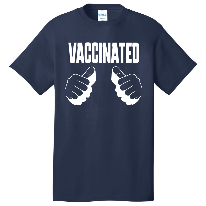 Trust Me I M Vaccinated For Dark Basic T-shirt by Reganzeka | Artistshot