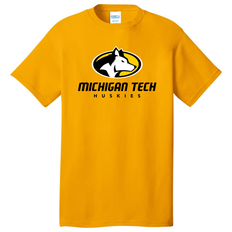 Michigan Tech Huskies Basic T-shirt | Artistshot