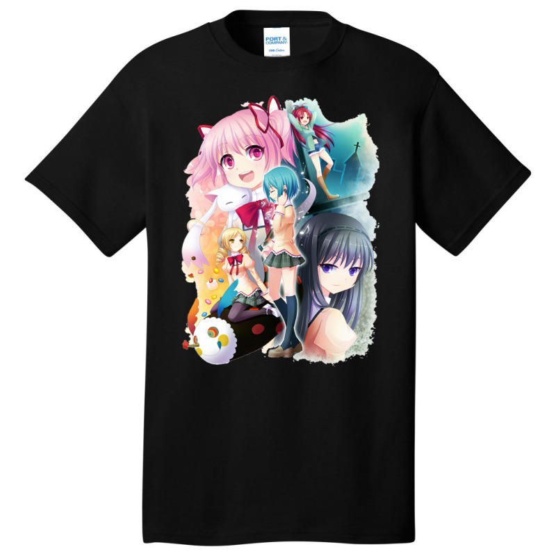 Puella Magi Madoka Magica Anime 1 Basic T-shirt by xaahiradada3 | Artistshot