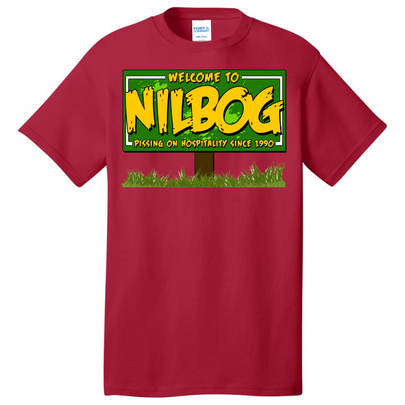 Nilbog! Basic T-shirt | Artistshot