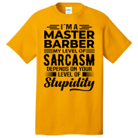 Im A Master Barber Hipster Basic T-shirt | Artistshot