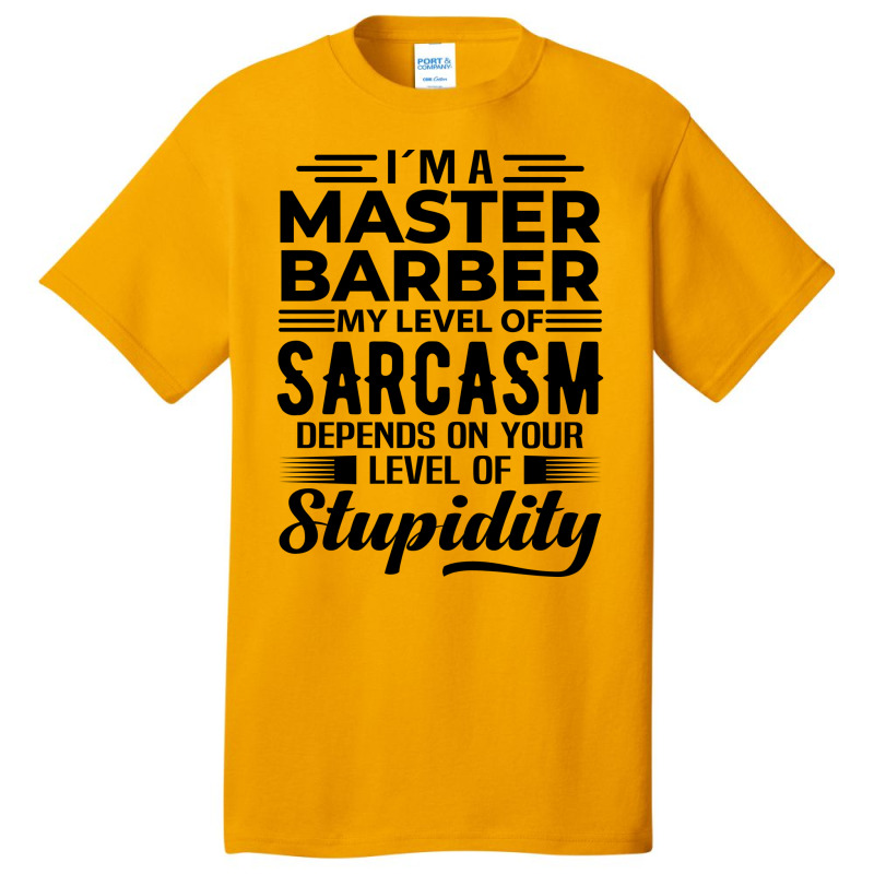 Im A Master Barber Hipster Basic T-shirt | Artistshot